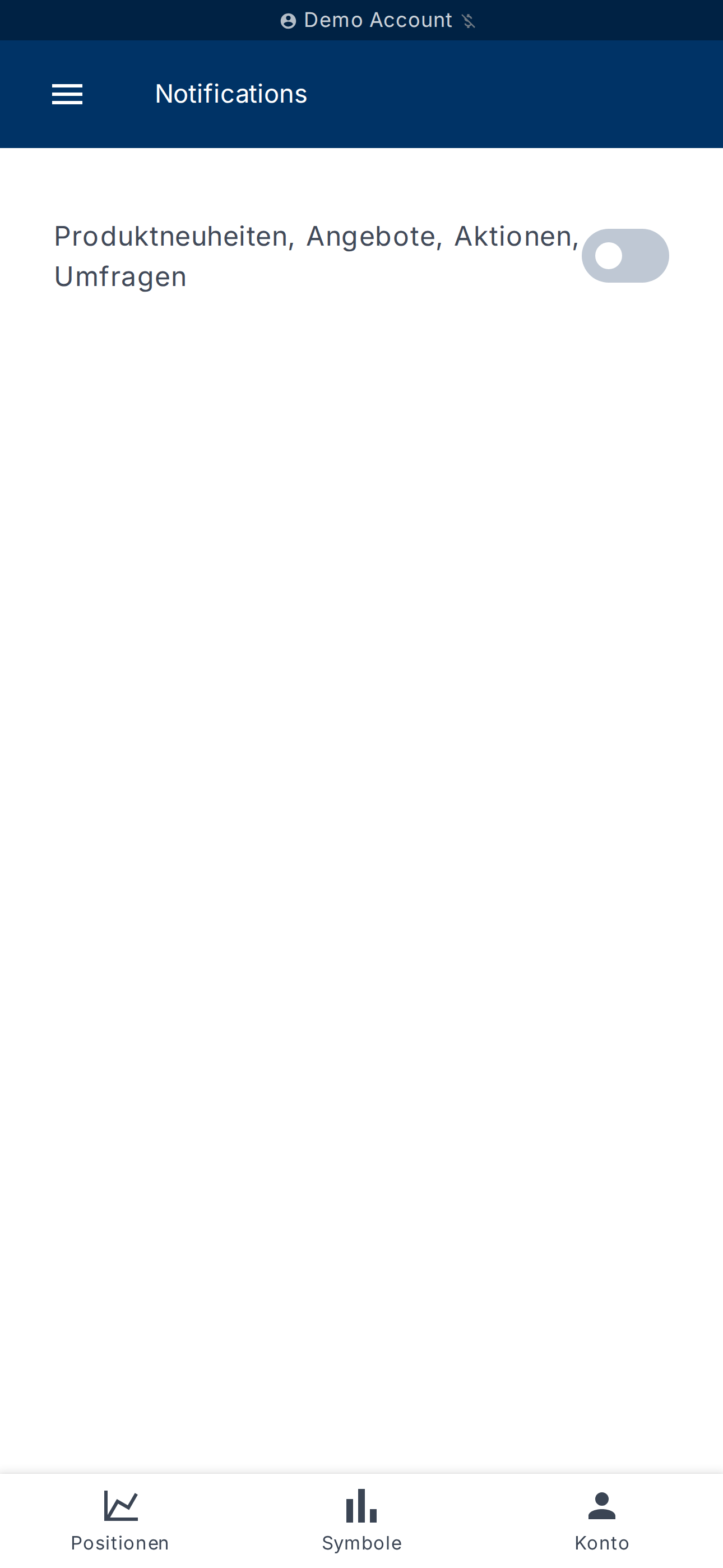 Aktivierung der E-Mail-Benachrichtigungen