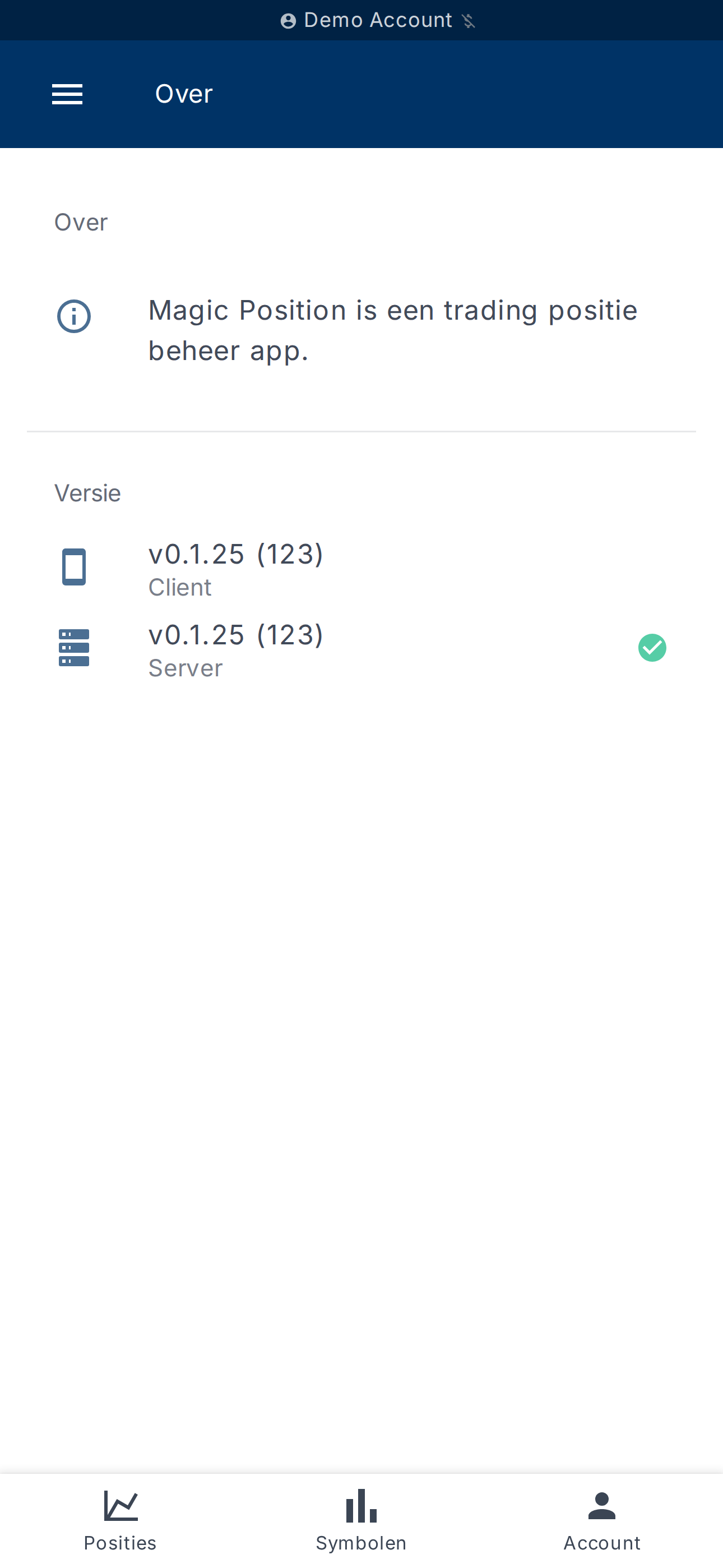 Pagina Over — client- en serverversies
